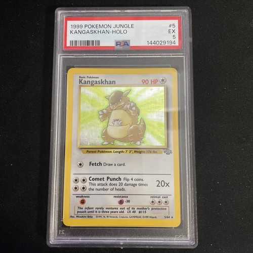 Kangaskhan (Unlimited) graded PSA 6 for sale on eBay