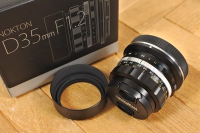 Voigtlander NOKTON D35mm F1.2 Zマウント Voigtlander D35mm F1.2 Nokton MF Lens for Nikon Z Mount w/Hood
