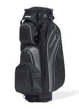BAG BOY REVOLVER XP Cart Golf Bag 14-Way Rotating Top IDS Black/Charcoal/Silver