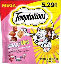Temptations Cat Treat ShakeUps, Crunchy and Soft Cat Treats, 5.29 oz
