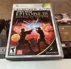 Star Wars Episode 3 III Revenge of the Sith (Xbox, 2005) CIB COMPLETE & TESTED