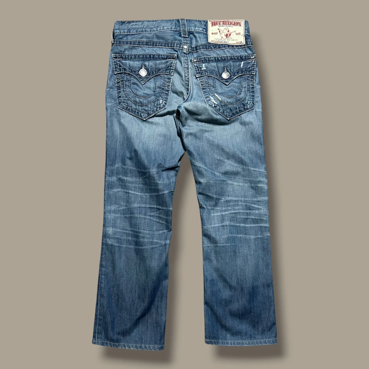 TRUE RELIGION USA製 デニムパンツ 31 Ricky系 True Religion Ricky 31 Size Jeans for Men for sale | eBay