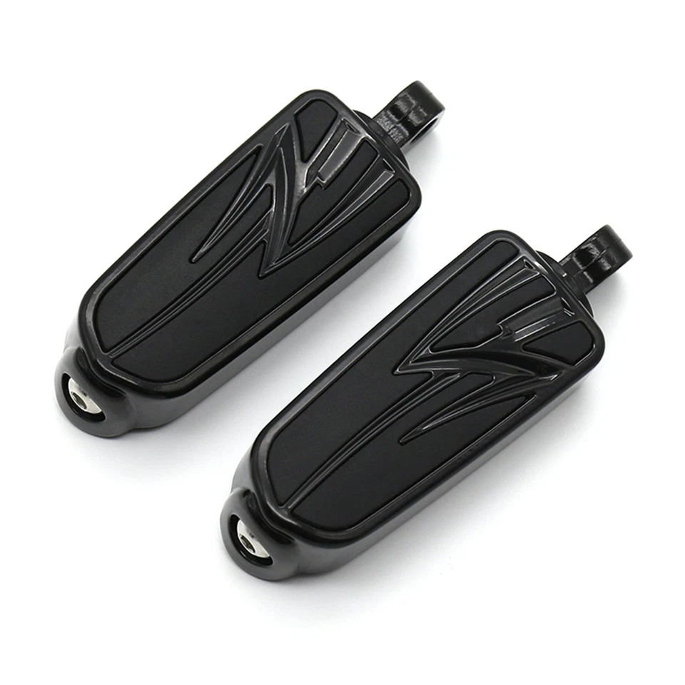 10 мм 1 пара педалей молния стиль для Harley Indian Yamaha Suzuki - Изображение 3 из 4