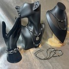 Hematite Jewelry Lot/Beautiful Necklaces, Bracelets, Ring All In Great Condition — photo 10