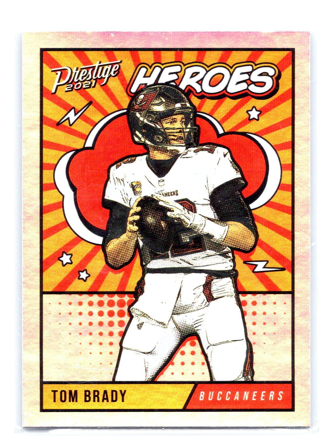 2021 Panini Prestige #HE-5 Tom Brady Heroes Tampa Bay Buccaneers