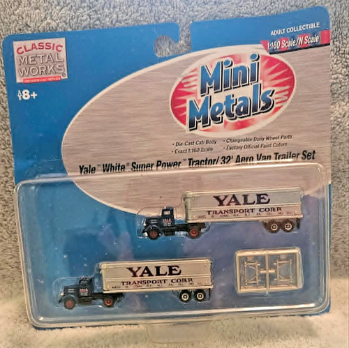 Classic Metal Works Mini Metals #51136 Yale Tractor Aero Van Escala N 1:160 | Zustand: New