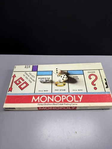 Vintage Monopoly Board Game 1973 Parker Brothers Original Classic - Complete