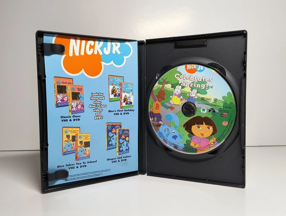 Nick Jr Celebrates Spring! DVD+Insert Paper DVD Nickelodeon VG+ - Image 4 of 4