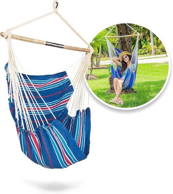 Bliss Hammocks Collapsible Hammock Chair w/Spreader Bar 250 lb Capacity NIP