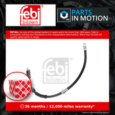 Brake Hose fits BMW 335D 3.0D Front Left or Right 2013 on N57D30B Hydraulic Febi