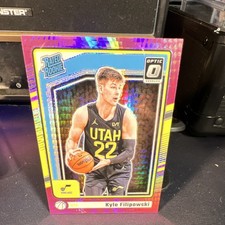 Panini Donruss Optic Kyle Filipowski Rated Rookie #300 Utah Jazz pink Hyper