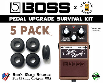 BOSS FRV-1 FBM-1 FDR-1 AC-2 AC-3 Pedal Grommet Rubber O-Ring Rubber Bushing Set