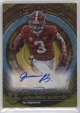 Jermaine Burton Bowman 2022/23 Gold /50 Auto