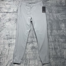 Primo Golf Joggers Mens Size 32 Tall Inseam Light Gray Performance Pants NWT