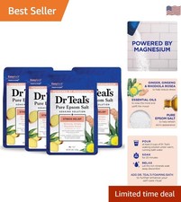 48 oz Pack of Pure Epsom Salt with Ginseng  Ginger for Ultimate Stress Relief