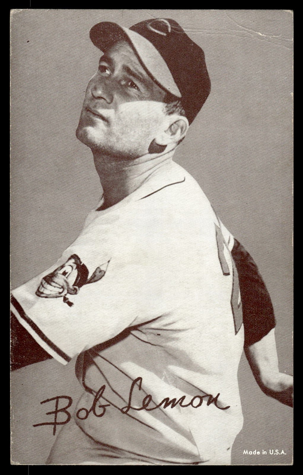 Bob Lemon #1 2020 Panini Flawless Baseball Legends Jumbo Material