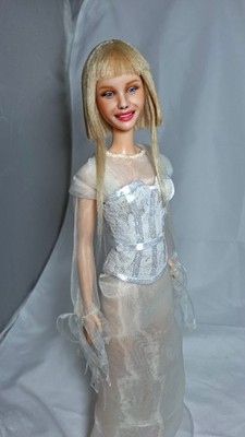 OOAK Aurora Aksnes Barbie Art doll (Celebrity doll repaint)
