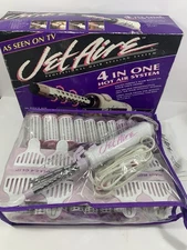 Vintage JET AIRE 4 in 1 Hot Air Roller System 36 Pieces COMPLETE & TESTED