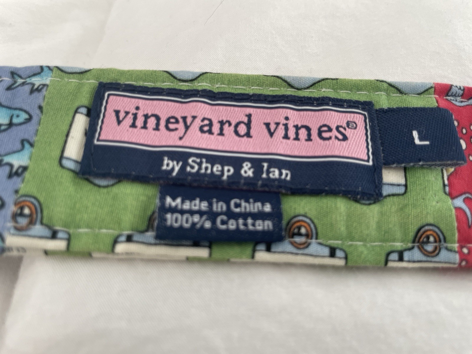 Vineyard Vines - Men's Large -Patchwork D-Ring Fa… - image 2