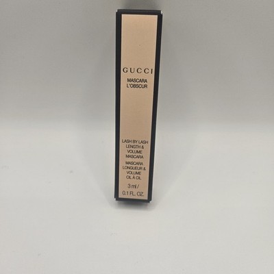 Gucci  Mascara L' Obscur Length and Volume  Mascara # 1 Eve Black Sample 0.17oz