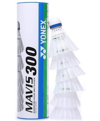 YONEX MAVIS 300 Badminton Medium Speed Volant Nylon Federball