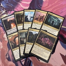 Gate Land Bundle - Sea Gate, Citadel Gate, Gond Gate.. - Magic the Gathering MTG