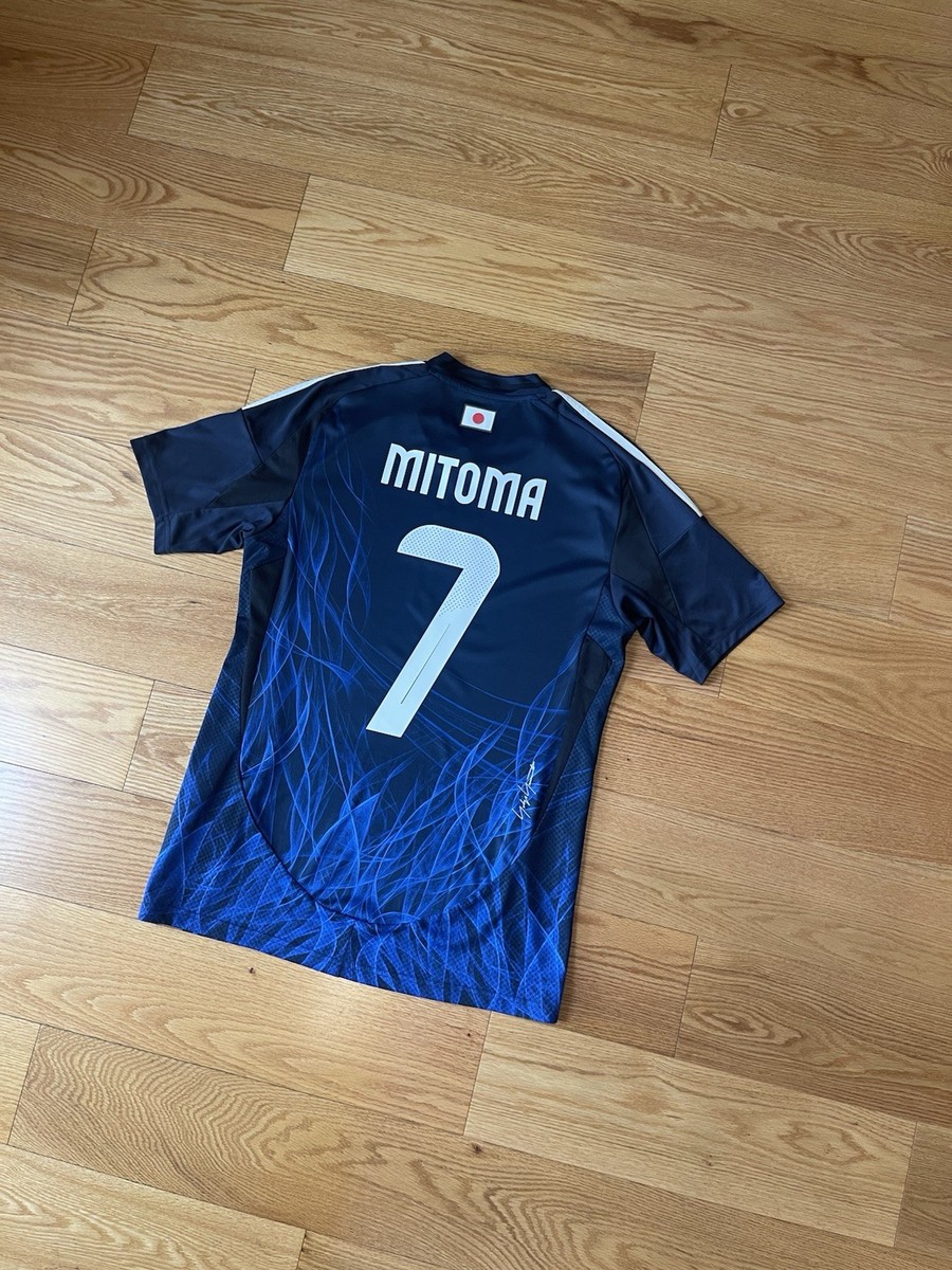 ⚫️🔵 Adidas Japan MITOMA🇯🇵 2024/25 away jersey (Size small) | eBay