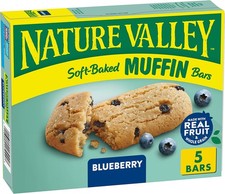 Valley Soft-Baked Muffin Bars, Blueberry, Sna Bars, 5 Bars