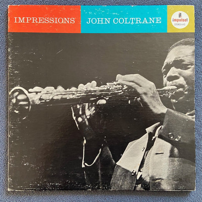 John Coltrane - Impressions 1974 Pressing w/Gatefold Sleeve Excellent Vinyl!