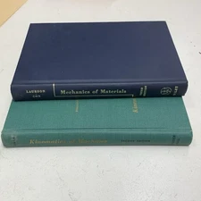 2 VINTAGE Books KINEMATICS OF MACHINES  Mechanics of Materials Rolland Hinkle Co