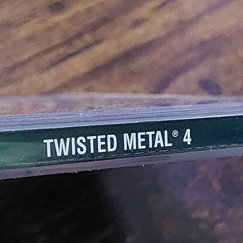 Twisted Metal 4 PS1 PSX Psone Black Label CIB Complete - Picture 10 of 13