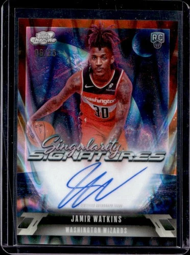2025 Topps Cosmic Chrome Jamir Watkins Base (RAW)