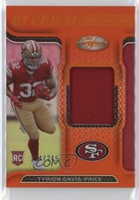 2022 Certified New Generation Jerseys Mirror Orange /249 Tyrion Davis-Price 7ns