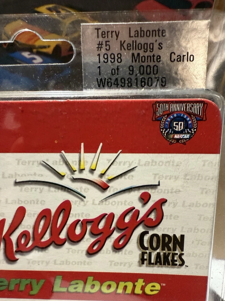 Terry Labonte #5 Kellogg’s 1998 Acción 1/64 Nascar Diecast Foto 4 de 4