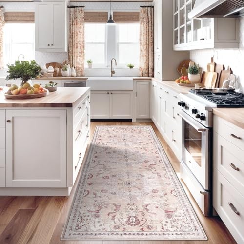 Alfasoft Moroccan Runners For Hallways 2x6, Black And White Boho Kitchen Rugs Washable Runner - View #7