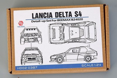 Hobby Design Lancia Delta S4 Detail Up Set for Beemax 124 Scale Used