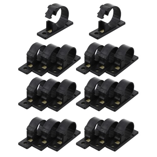 20 Pcs Back Adhesive Wire Clip Cable Clips For Home Self Adhesive