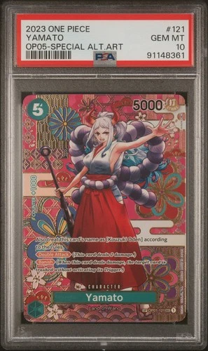Yamato (SP) OP01-121 Awakening of the New Era Foil English PSA 10