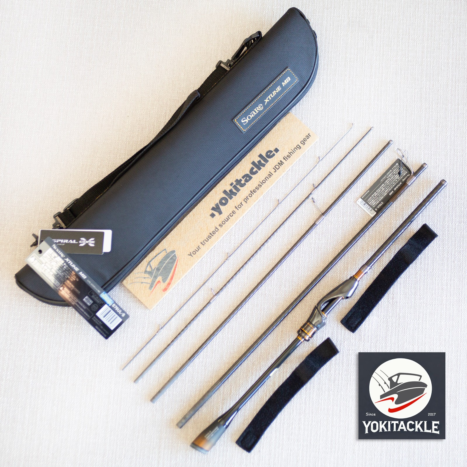 Shimano 24 SOARE XTUNE MB S76UL-S Light Game Spinning rod