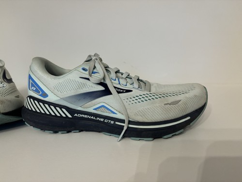 Brooks Womens Adrenaline GTS 23 Gray Running Shoes Sneakers Sz 10.5 D Wide - Picture 4 of 10