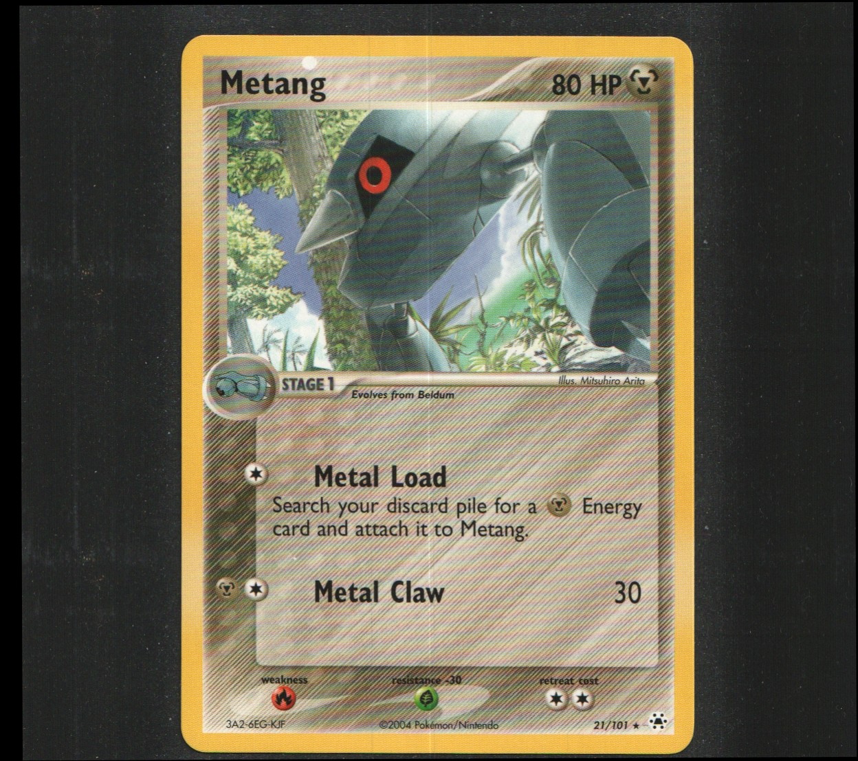 Metang - Rare Hidden Legends 21/101 NM Mitsuhiro Arita