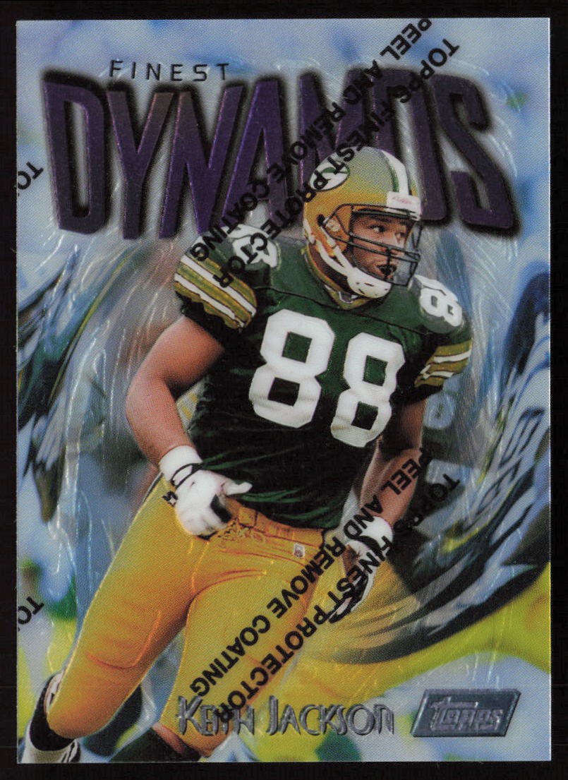 Keith Jackson 1997 Finest #124 - Green Bay Packers