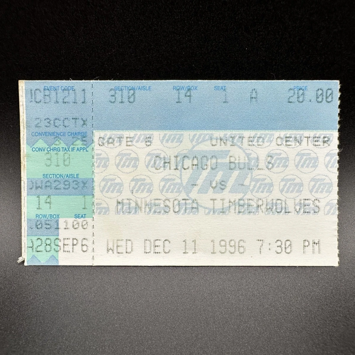 Basketball Chicago Bulls Vintage Sports Ticket Stubs for sale | eBay