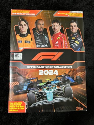 Topps Official F1 Formula One  Sticker Collection 2024: All 156 Stickers + Album