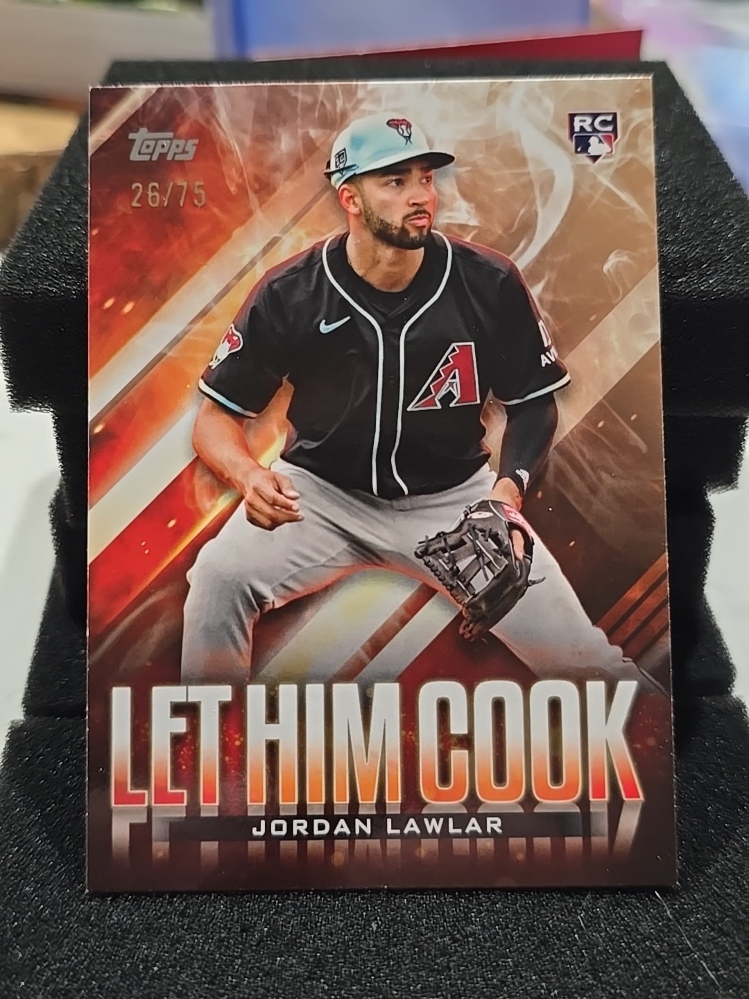 Jordan Lawlar - 2024 Topps Update - Let Him Cook  - Gold /75 - SP!!
