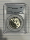 1969 D Kennedy Silver Half Dollar PCGS MS65