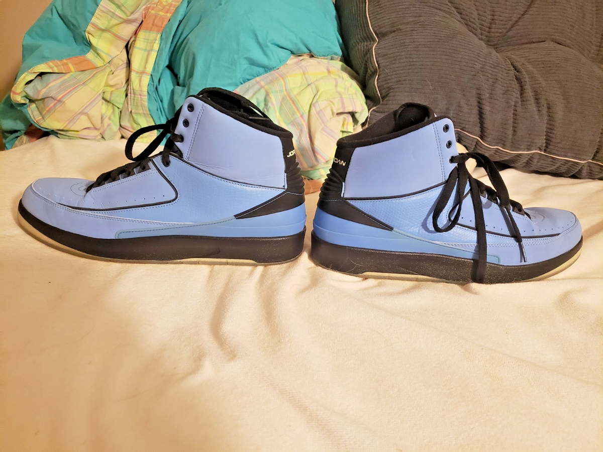 Size 12 - Air Jordan 2 Retro QF University Blue | eBay