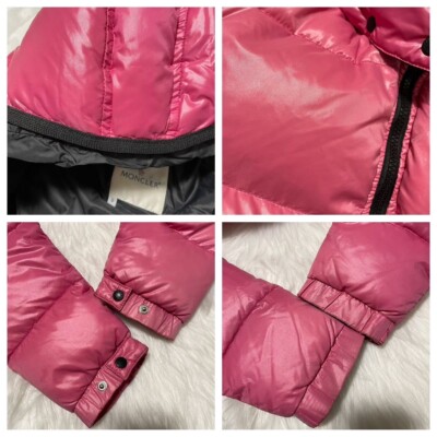 Genuine Moncler Big Patch Big Logo Hooded Double Zip Down