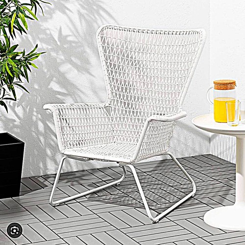 IKEA Högsten, 2 Sessel/Outdoor, weiß, NEU!