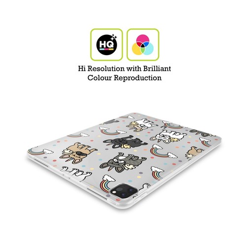 HEAD CASE UNICORN DOG PATTERNS GEL CASE & WALLPAPER FOR APPLE SAMSUNG KINDLE - Picture 2 of 12